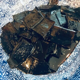 出汁昆布の黒酢煮